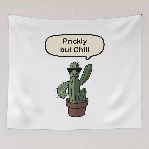 Item preview, Prickly But Chill Cactus designed and sold by dreamtravel.