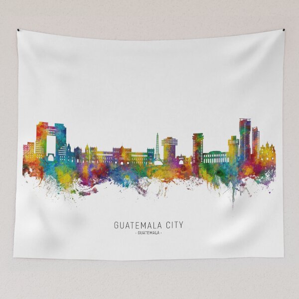 Aperçu de l'œuvre Horizon de la ville de Guatemala Guatemala créée et vendue par ArtPrints.