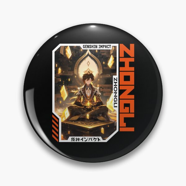 Item preview, Zhongli - Genshin Impact designed and sold by fractusbarnsley.