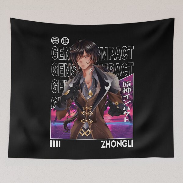 Item preview, Zhongli - Genshin Impact designed and sold by fractusbarnsley.
