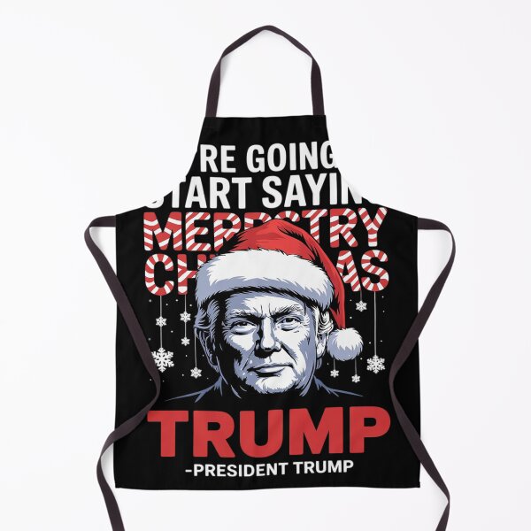 Item preview, We're Going To Start Saying Merry Christmas Again Trump Win designed and sold by Charidana.