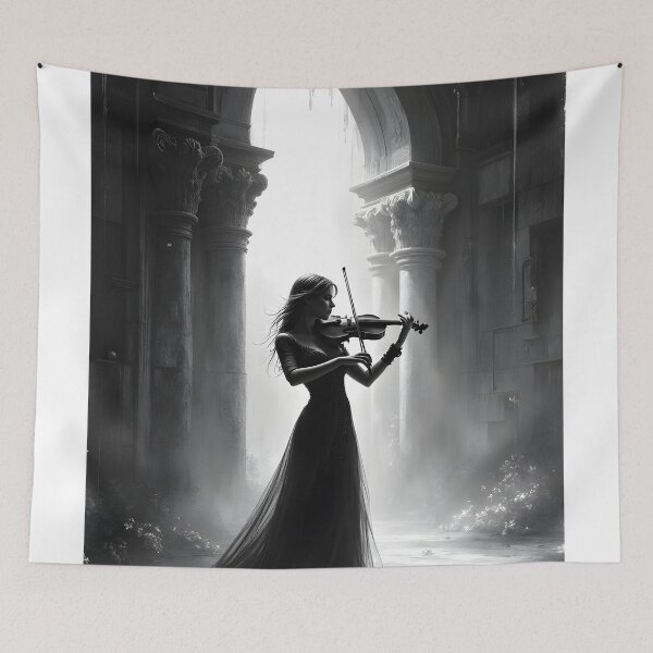Item preview, Ethereal Melody in the Ruins designed and sold by oanaunciuleanu.
