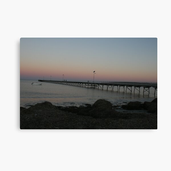 Item preview, Fowler's Bay Jetty sunset. South Australia. designed and sold by elphonline.