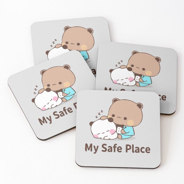 Item preview, Bubu & Dudu : My Safe Place | Adorable Engagement Art | Kawaii Wedding Decor designed and sold by FEBRICAST.