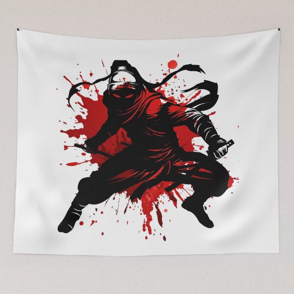 Item preview, Blood ninja design designed and sold by Shop_Bagniak.