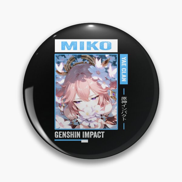 Item preview, Yae Miko - Genshin Impact designed and sold by Anni-tett.