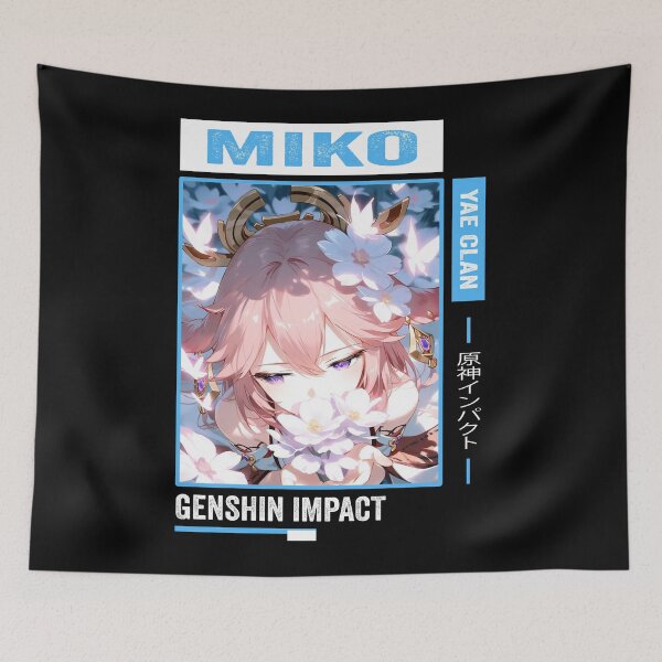 Item preview, Yae Miko - Genshin Impact designed and sold by Anni-tett.