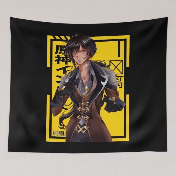 Item preview, Zhongli - Genshin Impact designed and sold by Anni-tett.