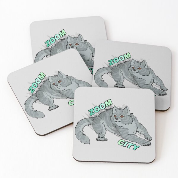 Item preview, Zoom City - Silly Kitty designed and sold by AstralRavens.