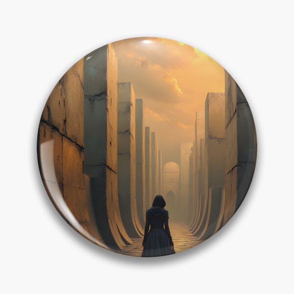 Item preview, The Path Through the Monolithic Corridor designed and sold by oanaunciuleanu.