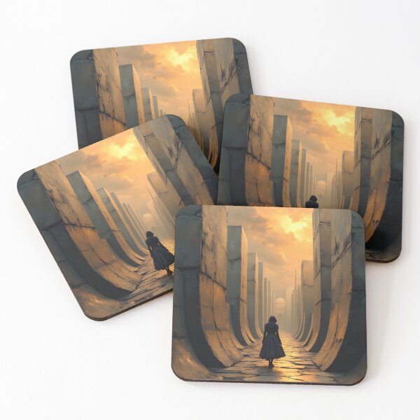 Item preview, The Path Through the Monolithic Corridor designed and sold by oanaunciuleanu.
