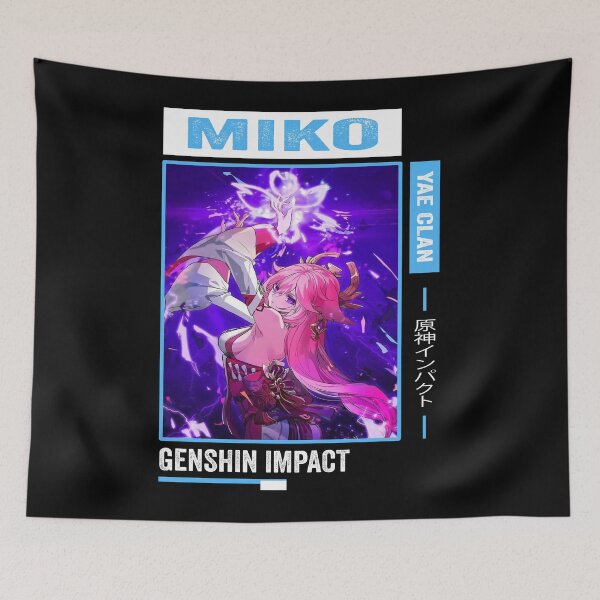 Item preview, Yae Miko - Genshin Impact designed and sold by Anni-tett.