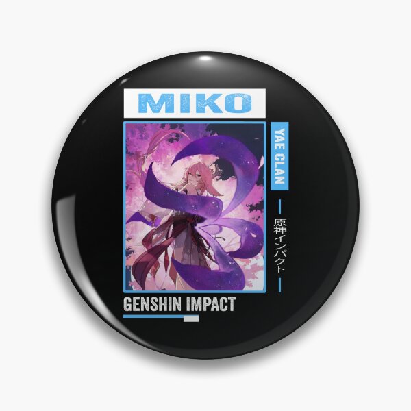 Item preview, Yae Miko - Genshin Impact designed and sold by Anni-tett.