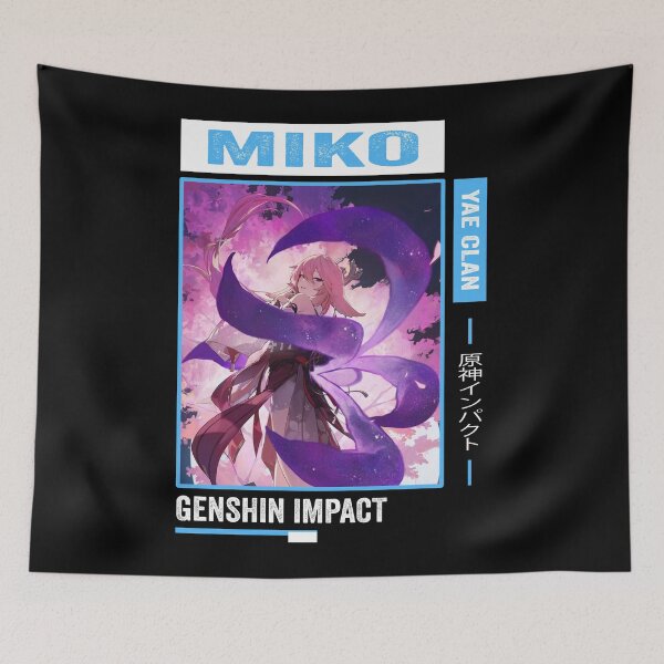 Item preview, Yae Miko - Genshin Impact designed and sold by Anni-tett.