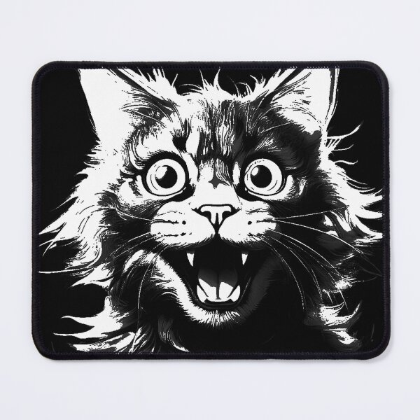 Item preview, Crazy cat designed and sold by Martika7.