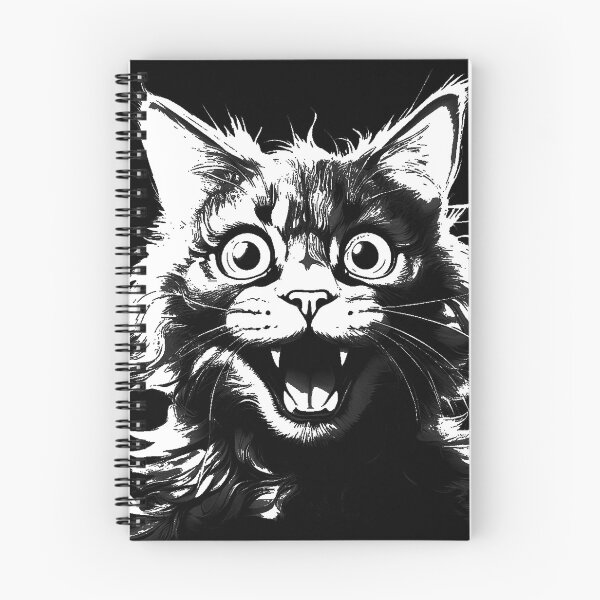 Item preview, Crazy cat designed and sold by Martika7.