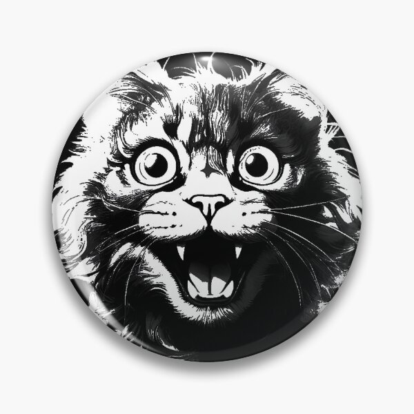 Item preview, Crazy cat designed and sold by Martika7.