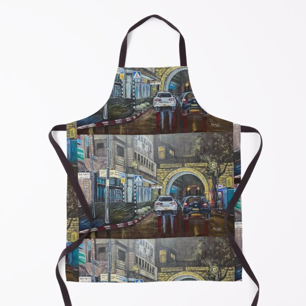 Item preview, Street of a rainy night city designed and sold by Julia's Print Studio .