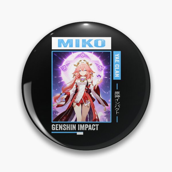 Item preview, Yae Miko - Genshin Impact designed and sold by Anni-tett.