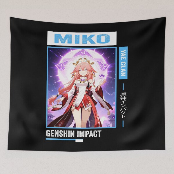 Item preview, Yae Miko - Genshin Impact designed and sold by Anni-tett.