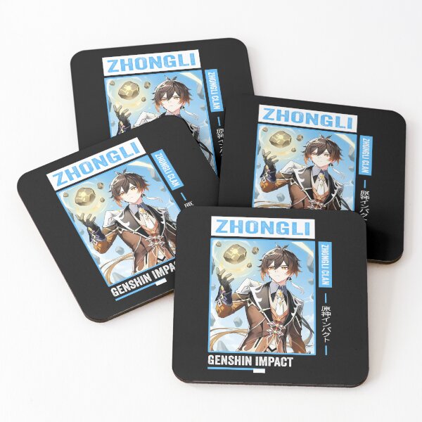 Item preview, Zhongli - Genshin Impact designed and sold by Anni-tett.