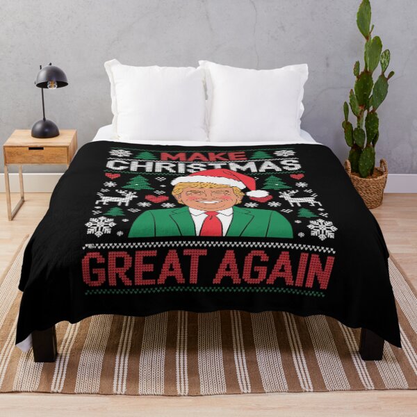 Item preview, Womens Make Christmas Great Again Santa Trump Christmas Ugly designed and sold by Charidana.