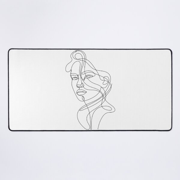 Item preview, Just A Line - Woman Face - Statuesque Woman designed and sold by altandesign.
