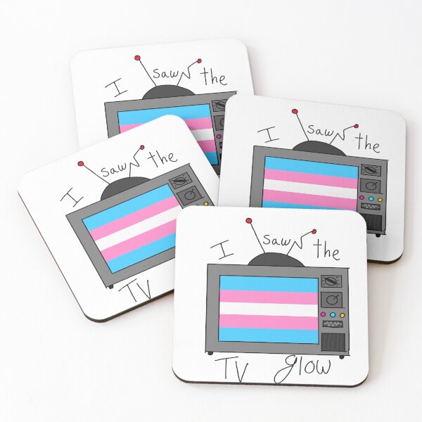 Item preview, Trans I saw the tv glow  designed and sold by SeraphStickers.