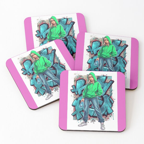 Item preview, Graffiti Artista in Green designed and sold by TEdge84.