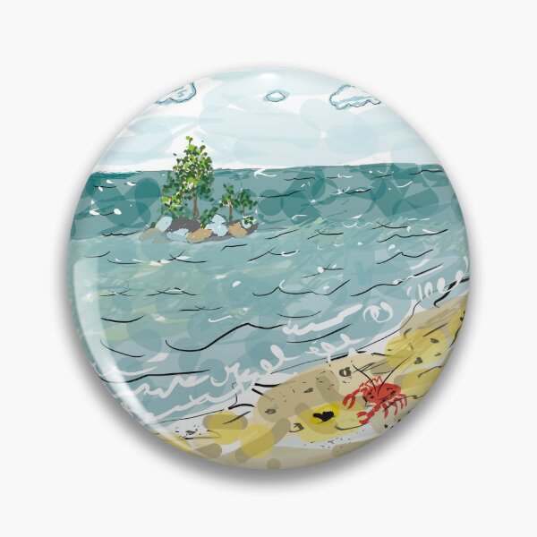 Item preview, Crab on a quiet beach designed and sold by Nigel-here.