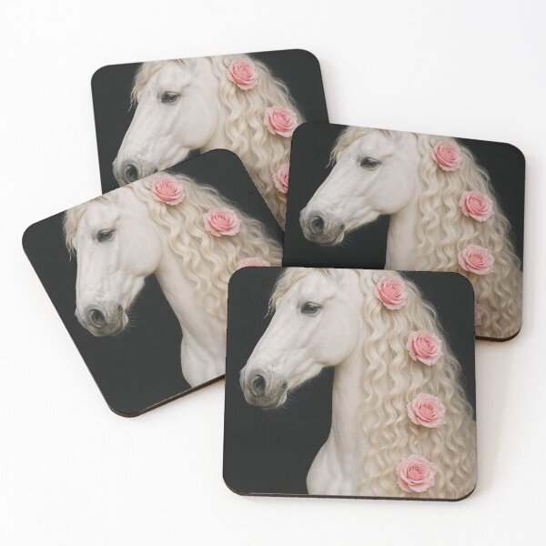 Item preview, Horse with Flowers – Delicate Animal Magic designed and sold by Unikat.SE.