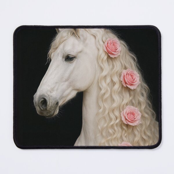 Item preview, Horse with Flowers – Delicate Animal Magic designed and sold by Unikat.SE.