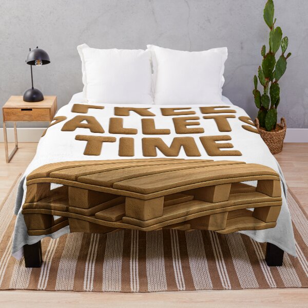 Item preview, Free Pallets Time Funny Parody T-Shirt designed and sold by BambaKchula.