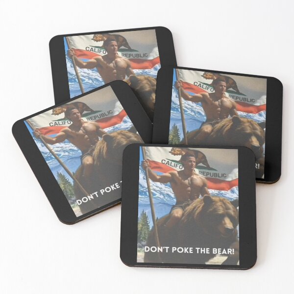 Item preview, Gavin Newsom Don't Poke the Bear designed and sold by punbarkqua.
