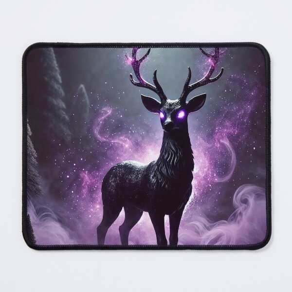 Item preview, Mystical deer – forest spirit in the morning light designed and sold by Unikat.SE.