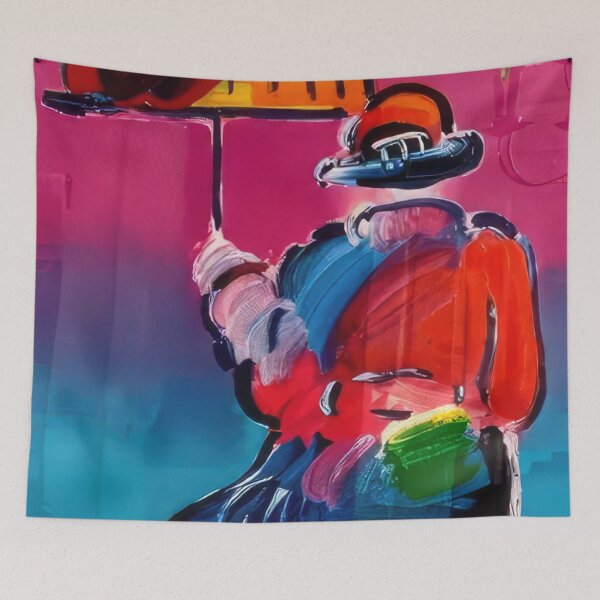 Item preview, Peter Max designed and sold by KaijuNoKaiju.