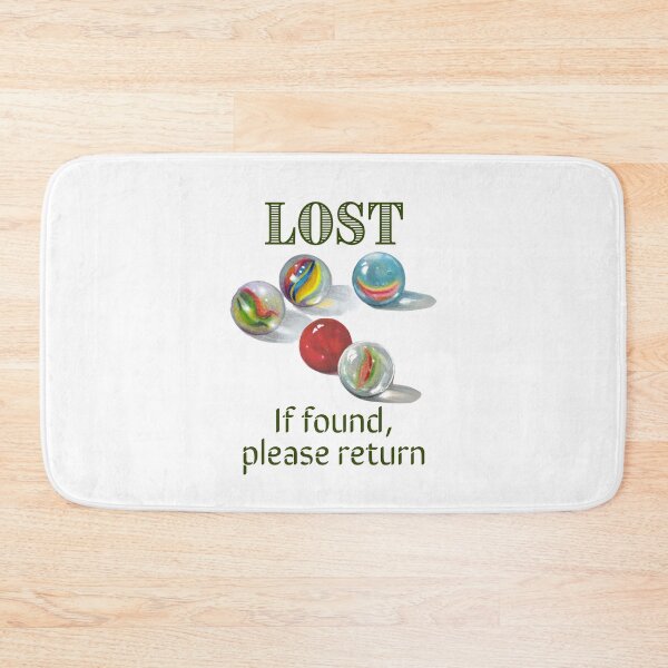 Item preview, Marbles LOST, If Found, Please Return, Aging Humor, Getting Older designed and sold by JoyfulWhimsy.