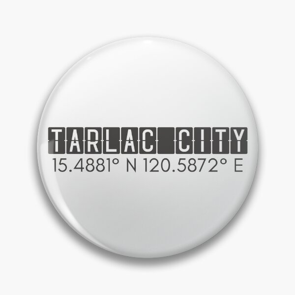 Item preview, Tarlac City Philippines Coordinates Minimalist Design designed and sold by holaitssher.