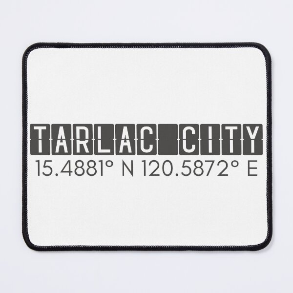 Item preview, Tarlac City Philippines Coordinates Minimalist Design designed and sold by holaitssher.