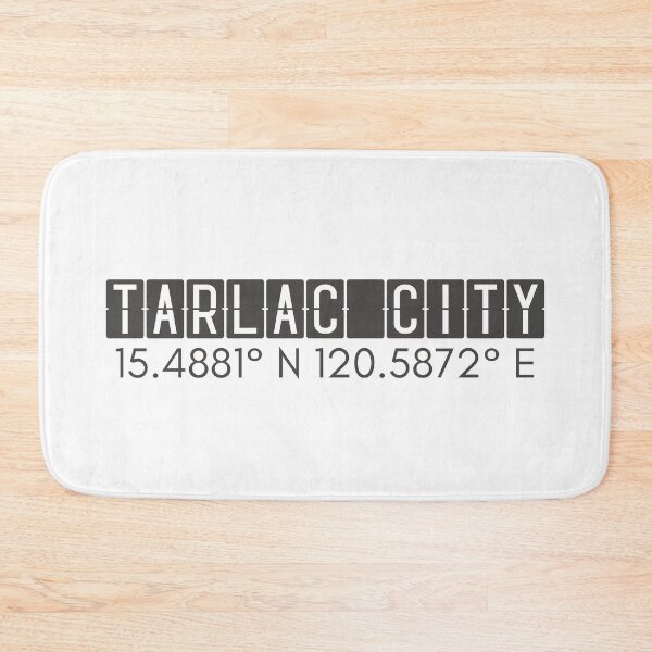 Item preview, Tarlac City Philippines Coordinates Minimalist Design designed and sold by holaitssher.