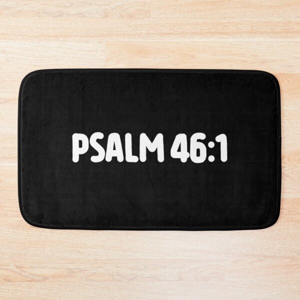 Item preview, Psalm 46:1 white designed and sold by LRM_ artz.