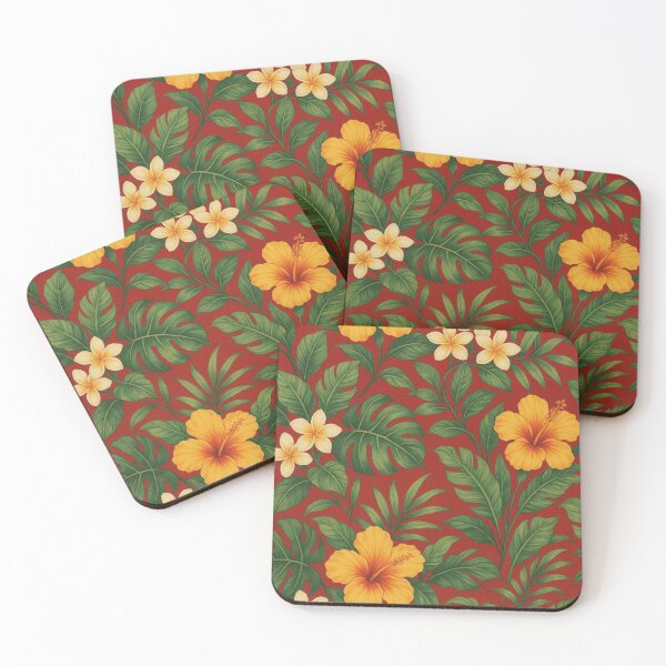 Item preview, aloha tropical flower pattern designed and sold by Kristylynn757.