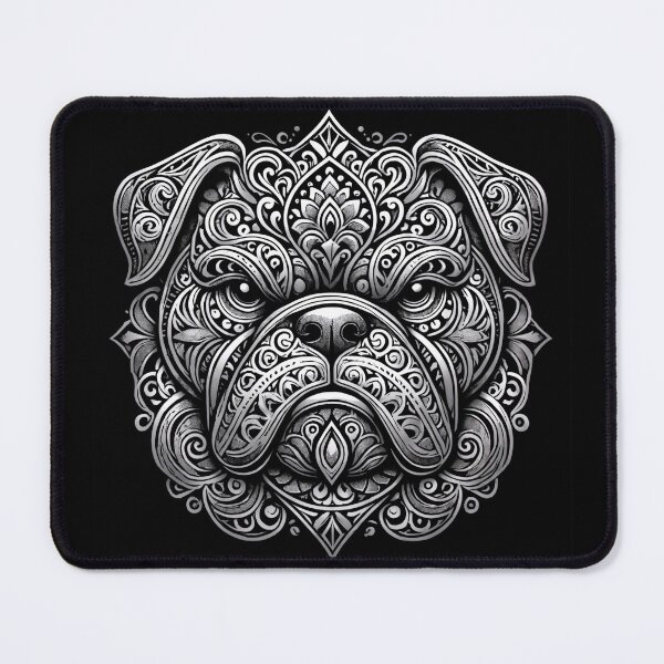 Item preview, Bulldog in Mandala – Spiritual Pet designed and sold by Unikat.SE.