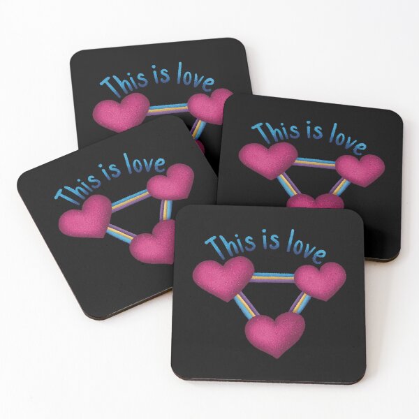 Item preview, Hand Drawn Polyamorous Triad Relationship designed and sold by InkyOdyssey.