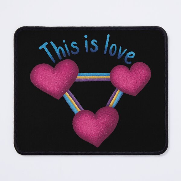 Item preview, Hand Drawn Polyamorous Triad Relationship designed and sold by InkyOdyssey.