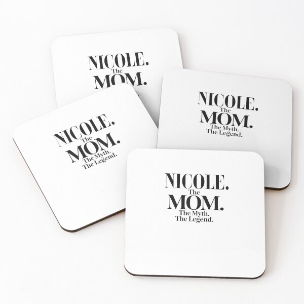 Item preview, Nicole The Mom The Myth The Legend Nicole Name - Funny Mom Quote designed and sold by Oussinc.