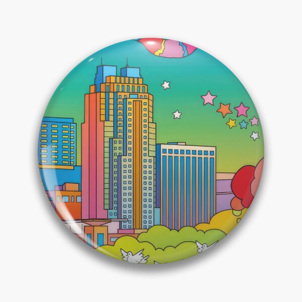 Item preview, Peter Max designed and sold by KaijuNoKaiju.