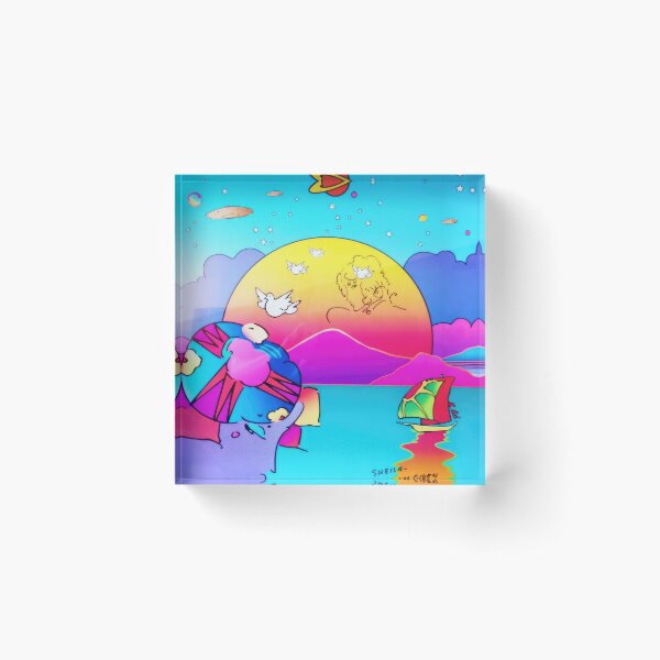 Item preview, Peter Max designed and sold by KaijuNoKaiju.