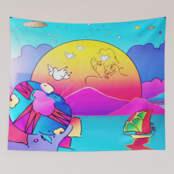 Item preview, Peter Max designed and sold by KaijuNoKaiju.