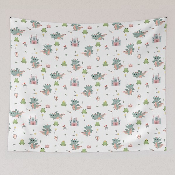 Item preview, Cute Knights Fairytale Medieval Castle  designed and sold by idovedesign.